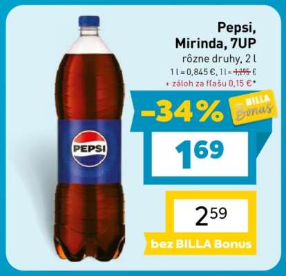 Pepsi, Mirinda, 7UP