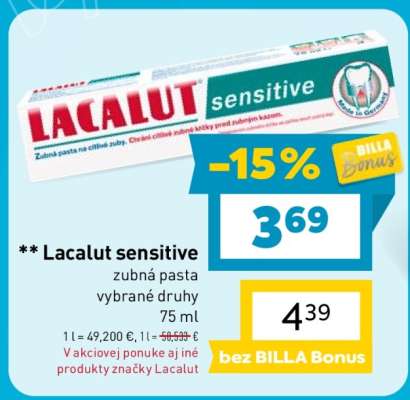 Lacalut Sensitive