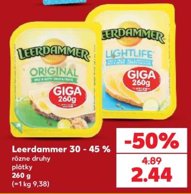 Leerdammer 30 - 45 %