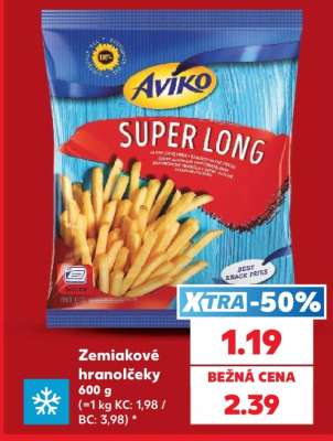 Zemiakové hranolčeky