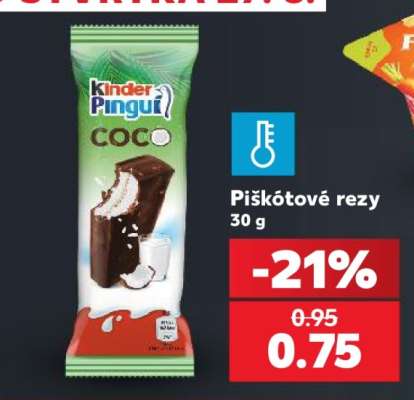 Piškótové rezy 30 g