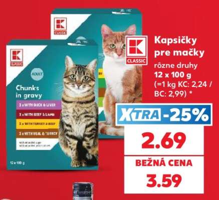 Kapsičky pre mačky