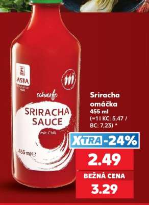 Sriracha omáčka 455 ml