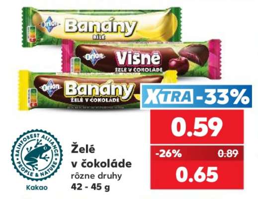 Želé v čokoládě