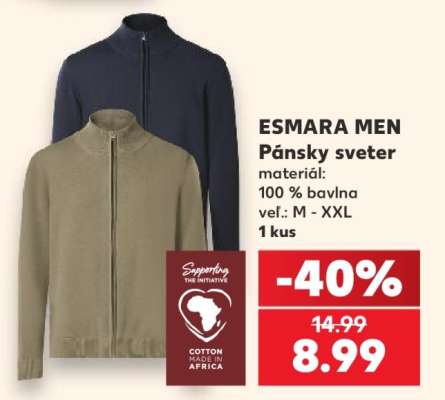 ESMARA MEN Pánsky sveter
