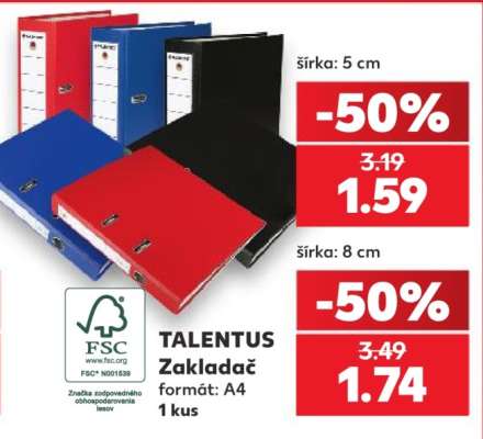 TALENTUS Zakladač