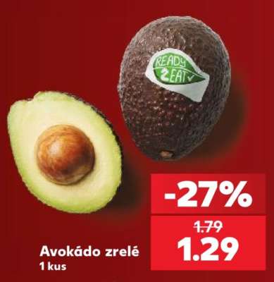 Avokádo zrelé