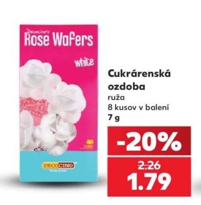 Cukrárenská ozdoba