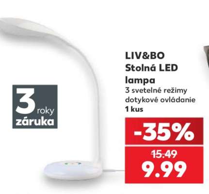 LIV&BO Stolná LED lampa