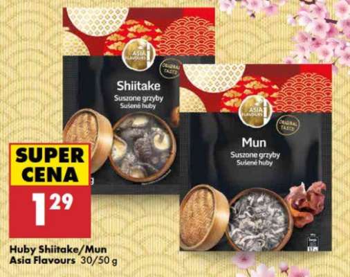 Huby Shiitake/Mun Asia Flavours 30/50 g