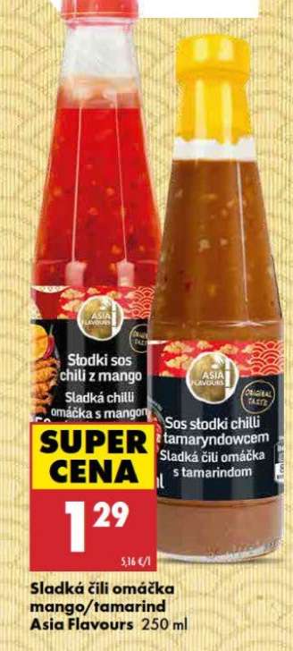 Sladká čili omáčka mango/tamarind Asia Flavours 250 ml