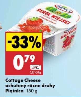 Cottage Cheese ochutený rôzne druhy