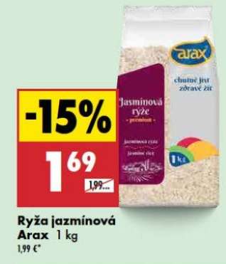 Ryža jazmínová Arax 1 kg