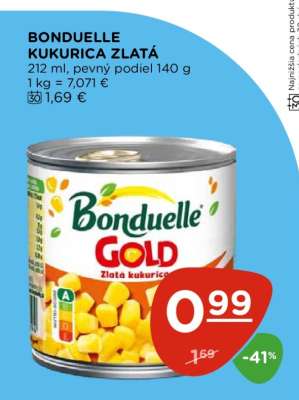 BONDUELLE KUKURICA ZLATÁ