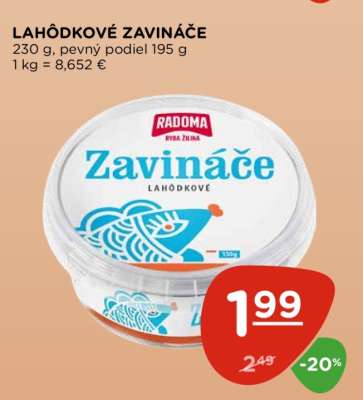 Lahôdkové zavináče