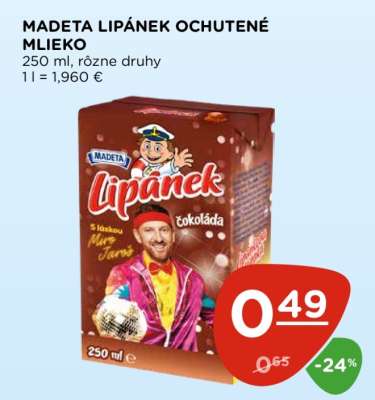 MADETA LIPÁNEK OCHUTENÉ MLIEKO