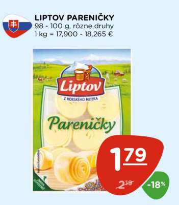 Liptov pareničky