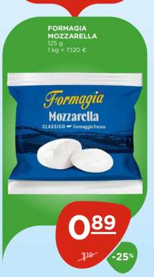 FORMAGIA Mozzarella