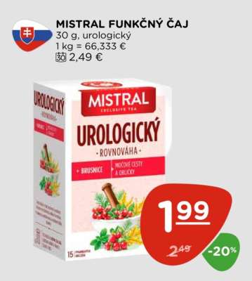 Mistral funkčný čaj
