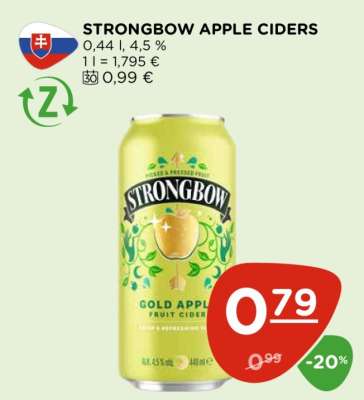 STRONGBOW APPLE CIDERS