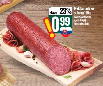 Malokarpatská saláma 100 g