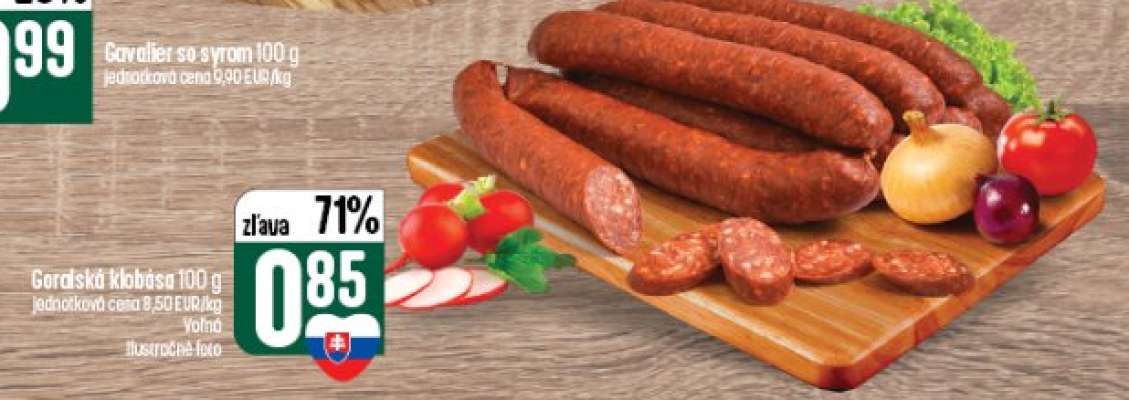 Goralská klobása 100 g