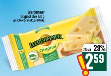 Leerdammer Original blok 170 g