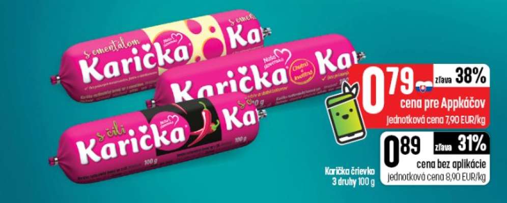 Karička črievko