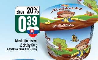 Maškrtko dezert