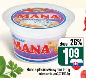 Mana s plesňovým syrom 150 g