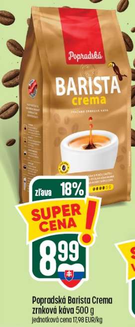 Popradská Barista Crema