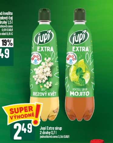 Jupí Extra sirup