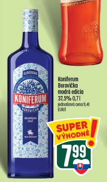 Koniferum Borovička modrá edícia