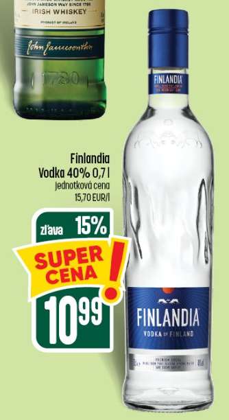 Finlandia Vodka 40% 0,7 l
