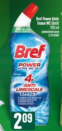 Bref Power Aktiv Ocean WC čistič