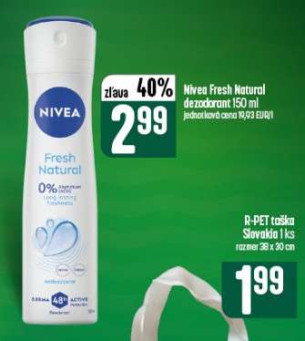 Nivea Fresh Natural dezodorant 150 ml