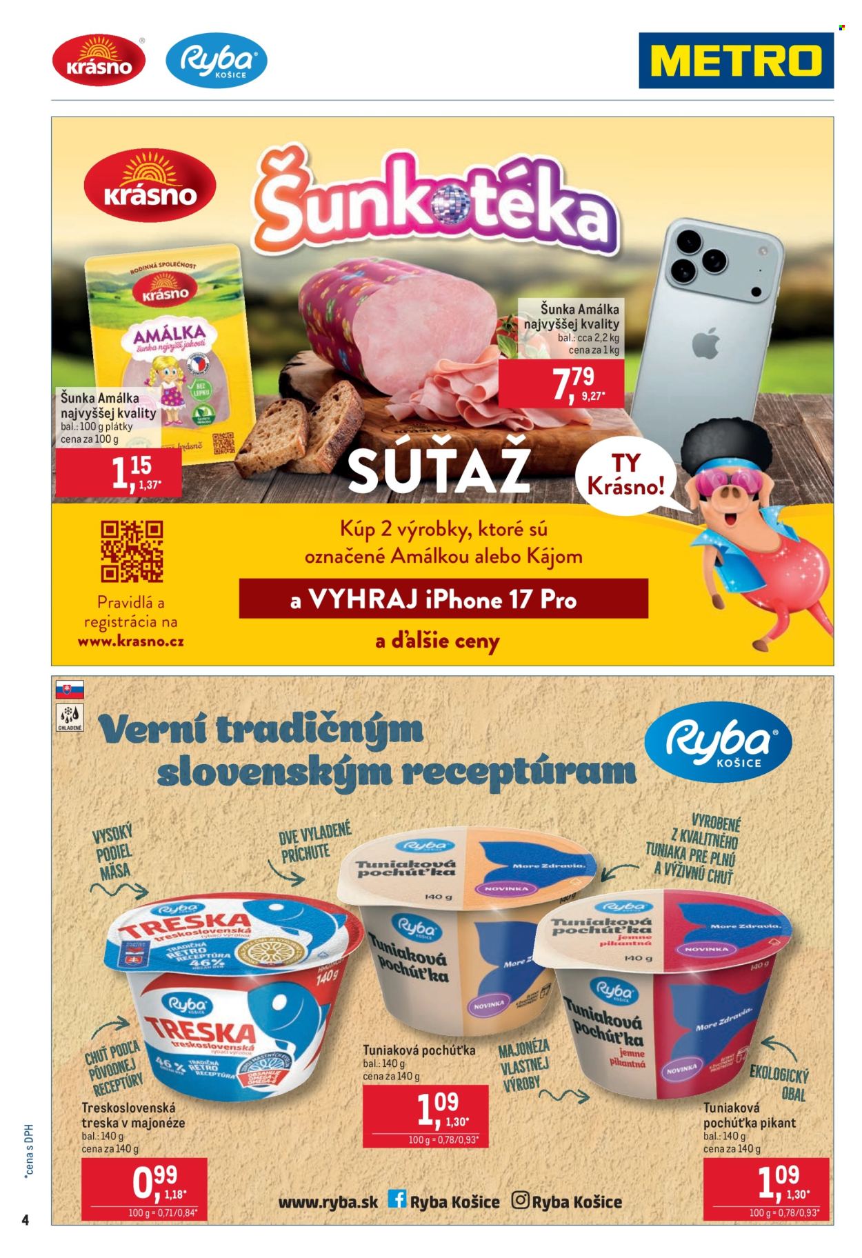 Leták Metro - 26.8.2026 - 22.9.2026. Strana 4