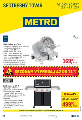 Metro - Spotrebný tovar