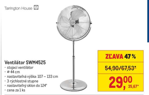 Ventilátor SWM4525