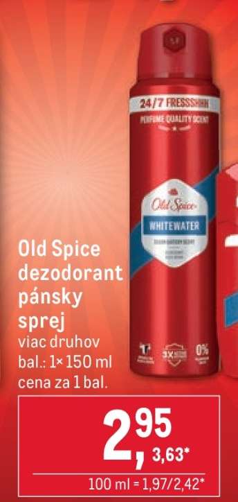 Old Spice dezodorant pánsky sprej