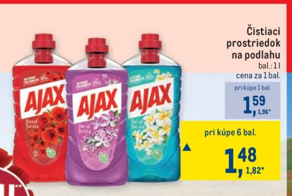 Čistiaci prostriedok na podlahu