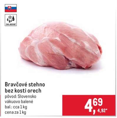 Bravčové stehno bez kosti orech