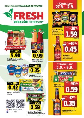 FRESH - Východné Slovensko