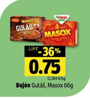 Bujón Guláš, Masox 66g