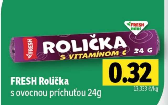 FRESH Rolička