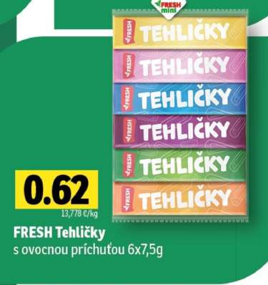 FRESH Tehličky