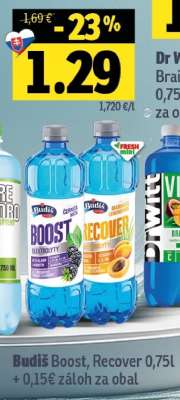 Budiš Boost, Recover 0,75l