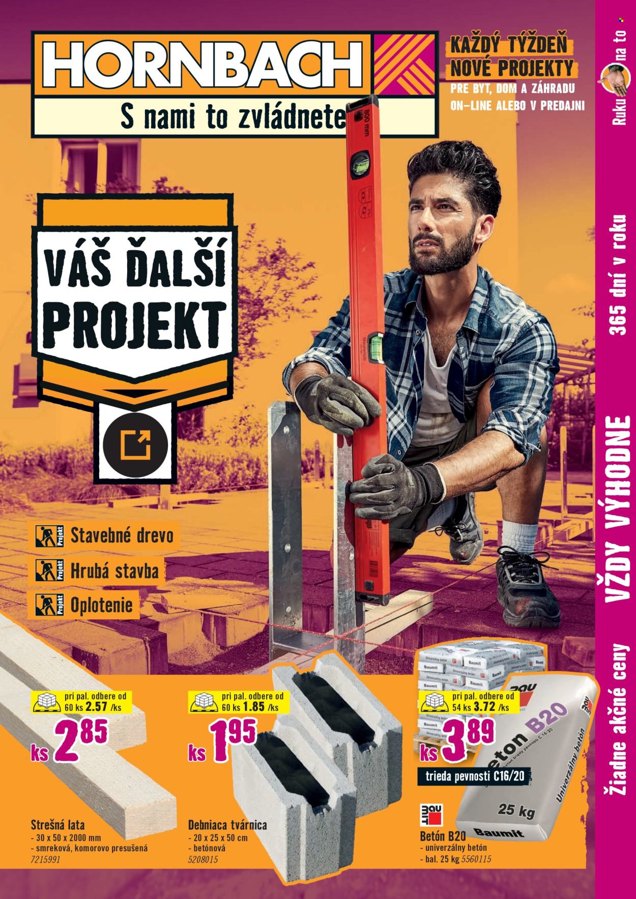 Leták Hornbach - 26.8.2026 - 9.9.2026. Strana 1