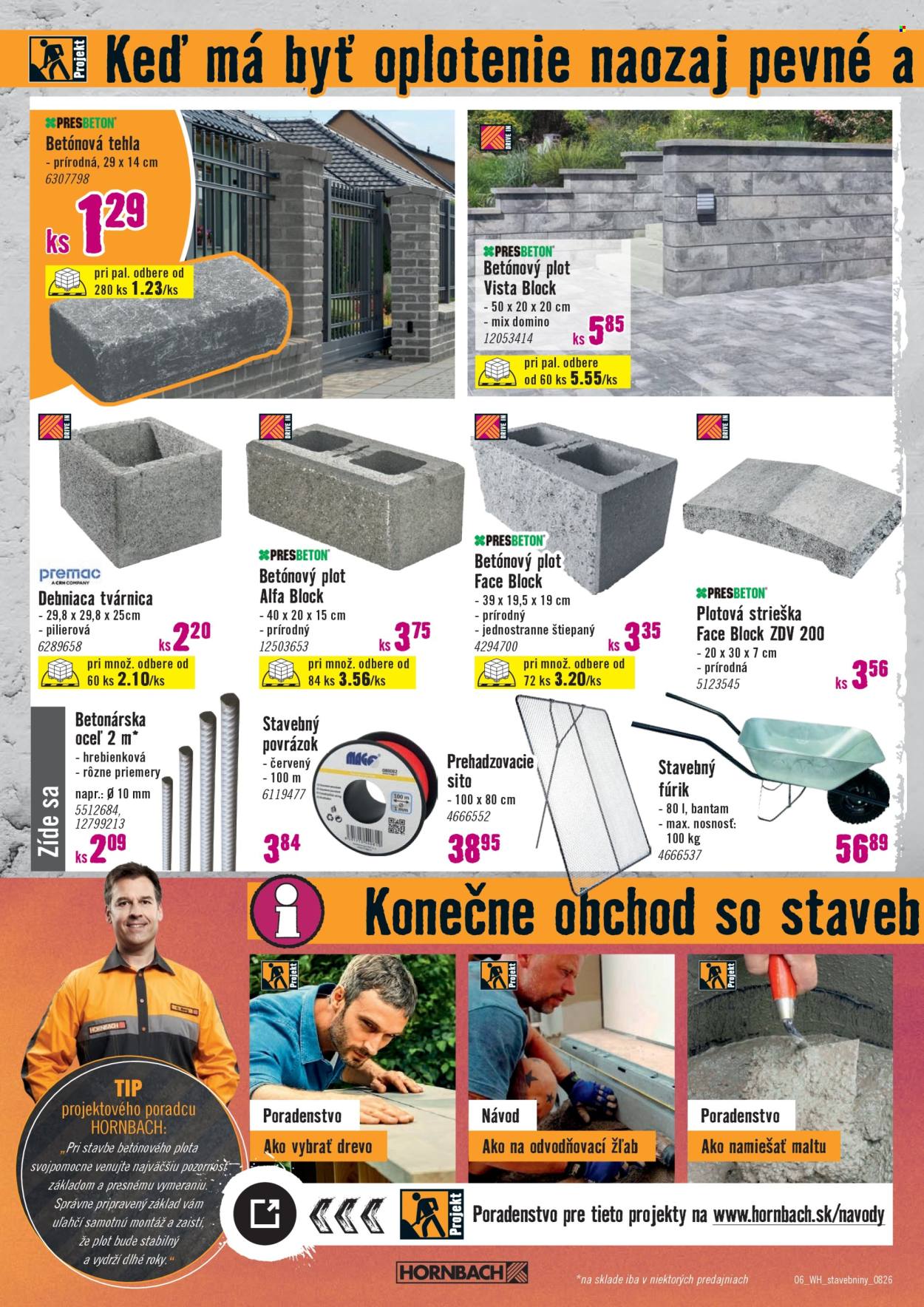 Leták Hornbach - 26.8.2026 - 9.9.2026. Strana 6