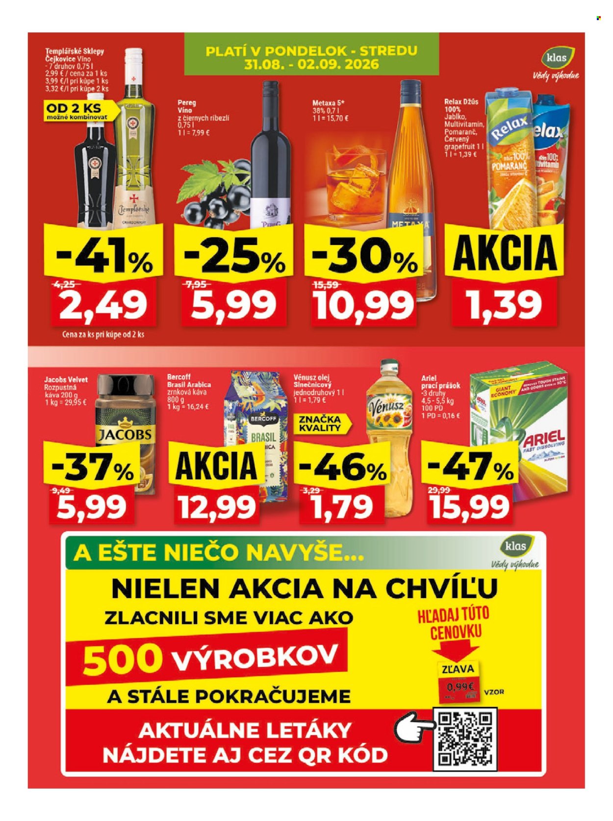 Leták Klas - 31.8.2026 - 6.9.2026. Strana 5